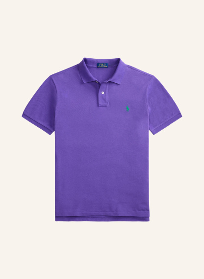 POLO RALPH LAUREN Piqué-Poloshirt Custom Slim Fit – LILA
