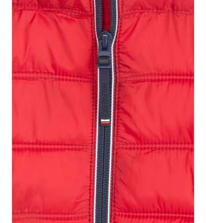 Tommy Hilfiger Men's Unhooded Packable Jacket - Red