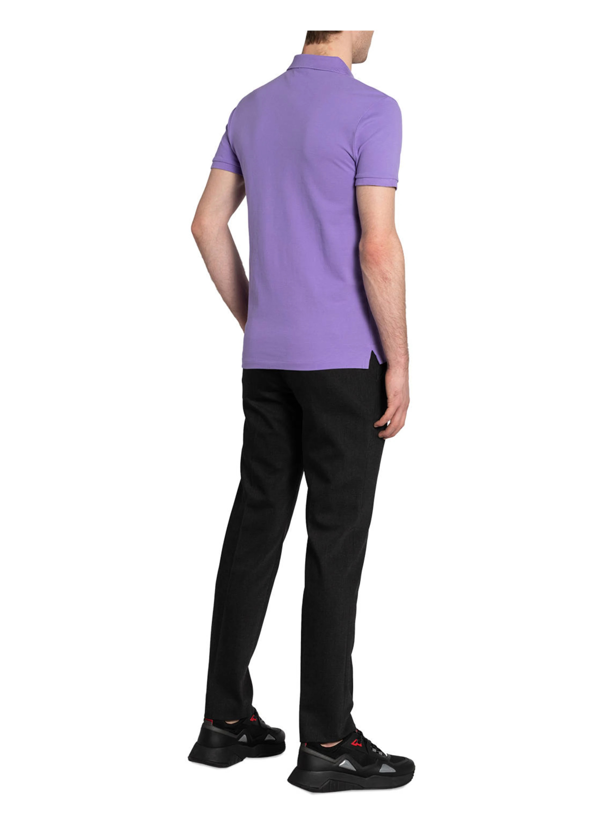 POLO RALPH LAUREN Piqué-Poloshirt Slim Fit – HELLLILA
