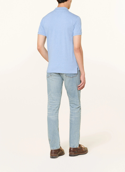 POLO RALPH LAUREN Piqué-Poloshirt Slim Fit – HELLBLAU