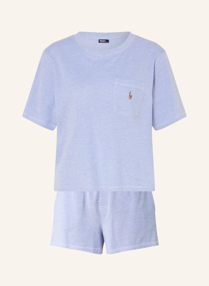 POLO RALPH LAUREN Shorty-Schlafanzug – HELLBLAU
