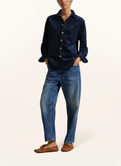 POLO RALPH LAUREN Hemdbluse aus Cord – DUNKELBLAU