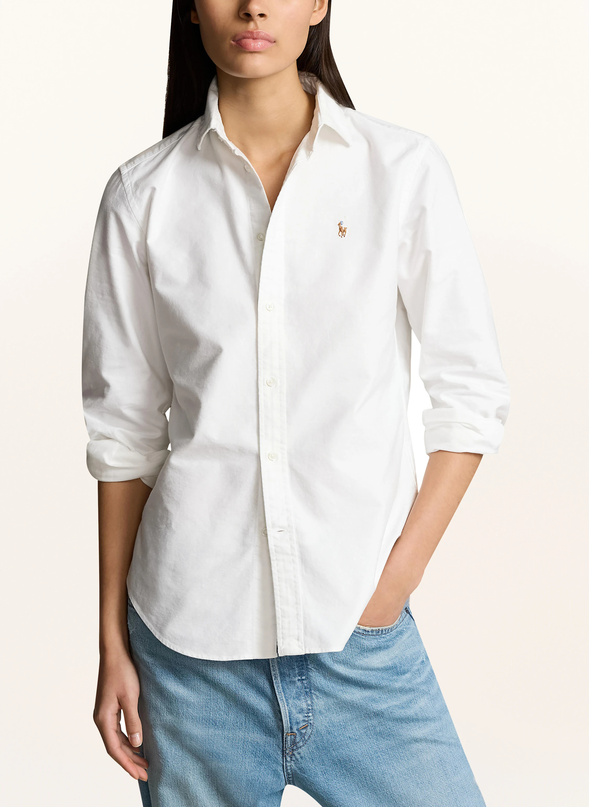 POLO RALPH LAUREN Hemdbluse – WEISS
