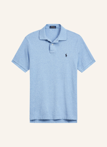 POLO RALPH LAUREN Piqué-Poloshirt Slim Fit – HELLBLAU