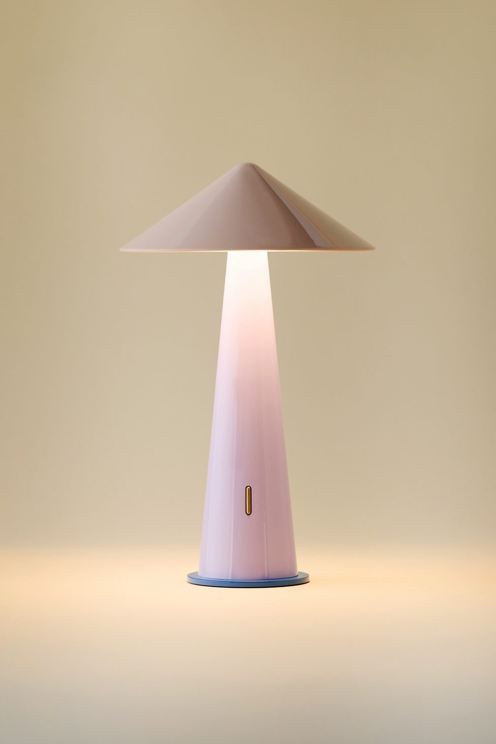 Tipsy Ombré Portable LED Table Lamp - Agreeable Gray/Soft Purple