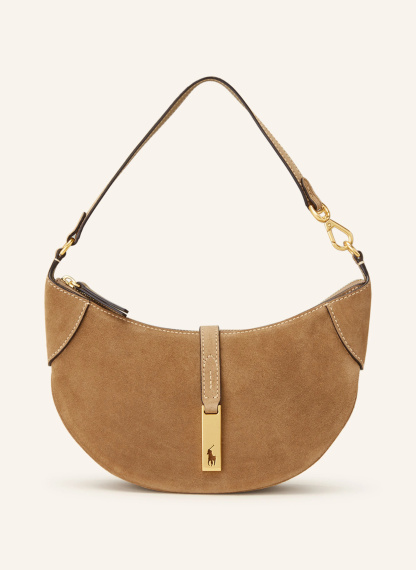 POLO RALPH LAUREN Schultertasche – HELLBRAUN