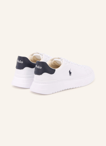 POLO RALPH LAUREN Sneaker – WEISS / DUNKELBLAU
