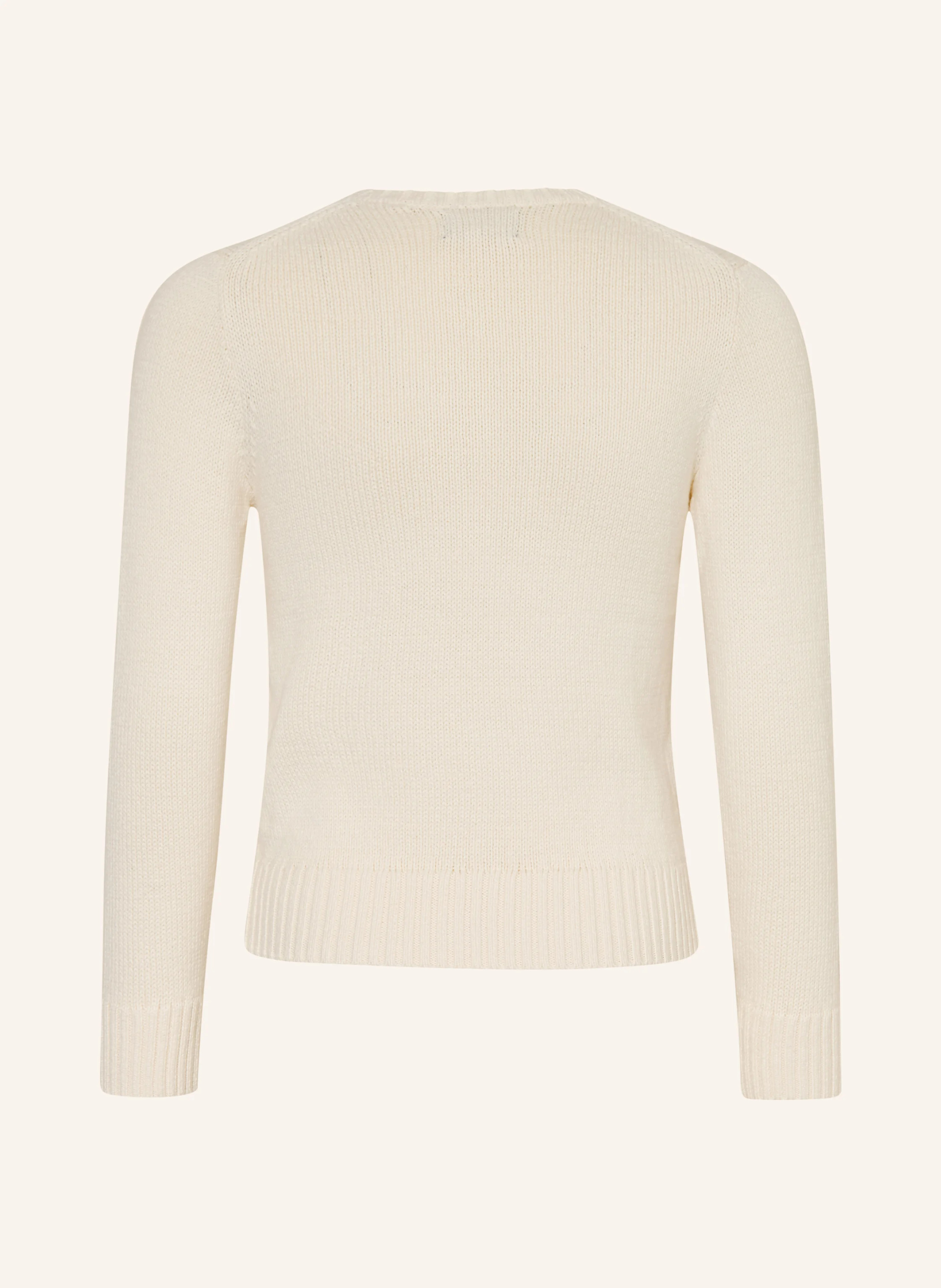 POLO RALPH LAUREN Pullover – CREME / DUNKELBRAUN / KHAKI