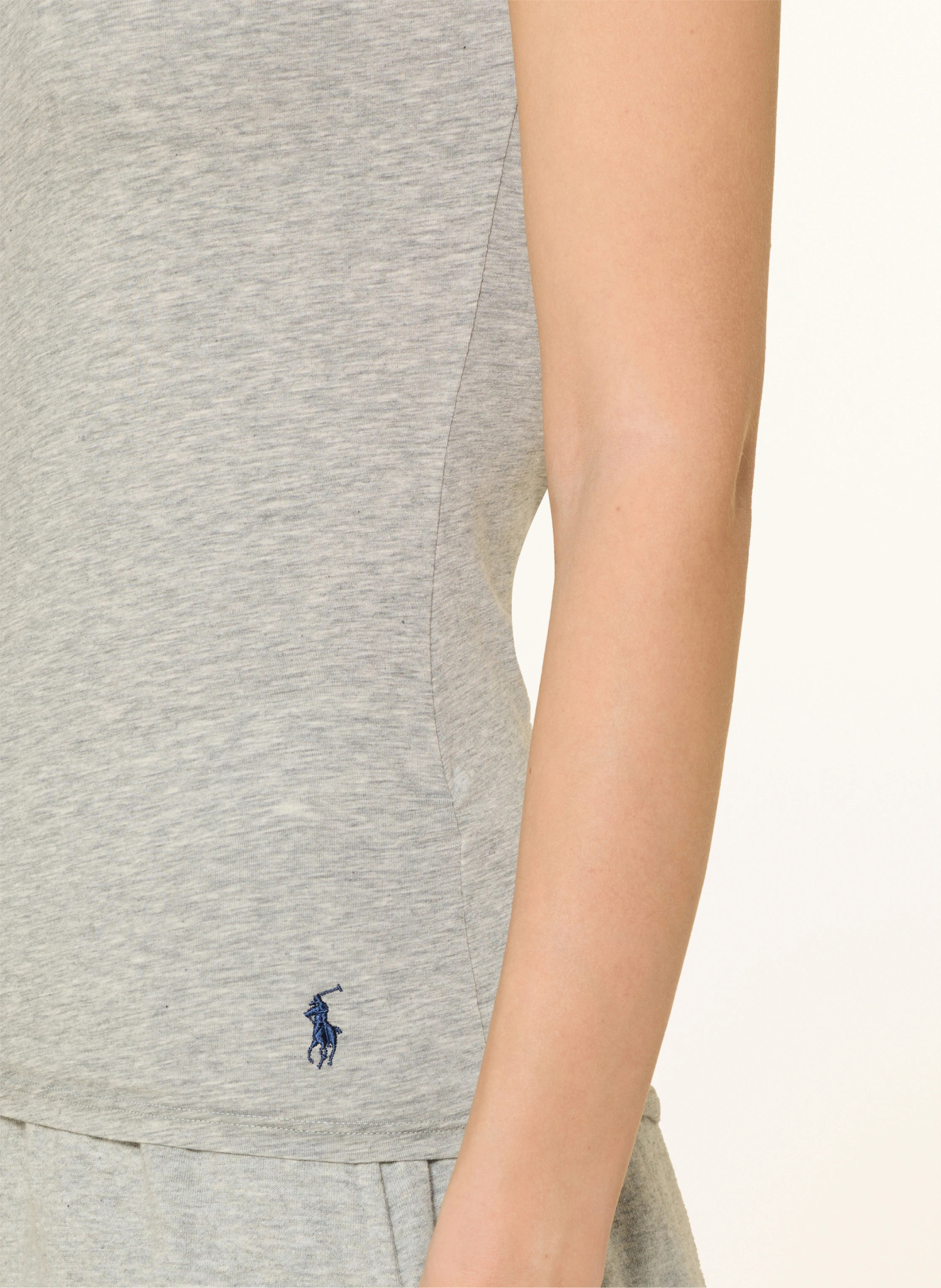 POLO RALPH LAUREN Schlafshirt – HELLGRAU