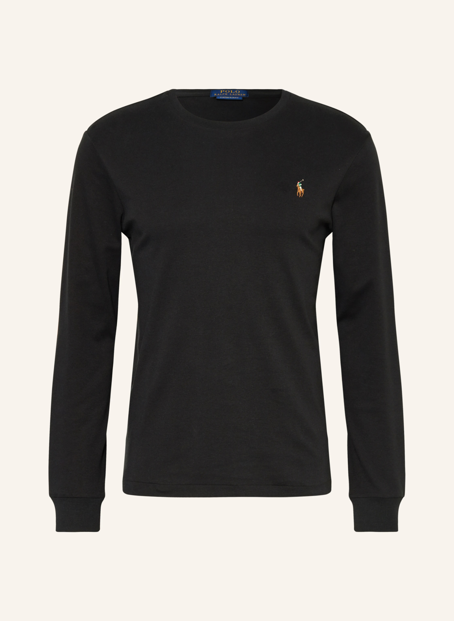 POLO RALPH LAUREN Longsleeve – SCHWARZ