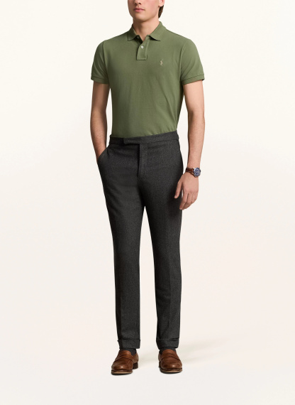 POLO RALPH LAUREN Piqué-Poloshirt Custom Slim Fit – GRÜN (2)