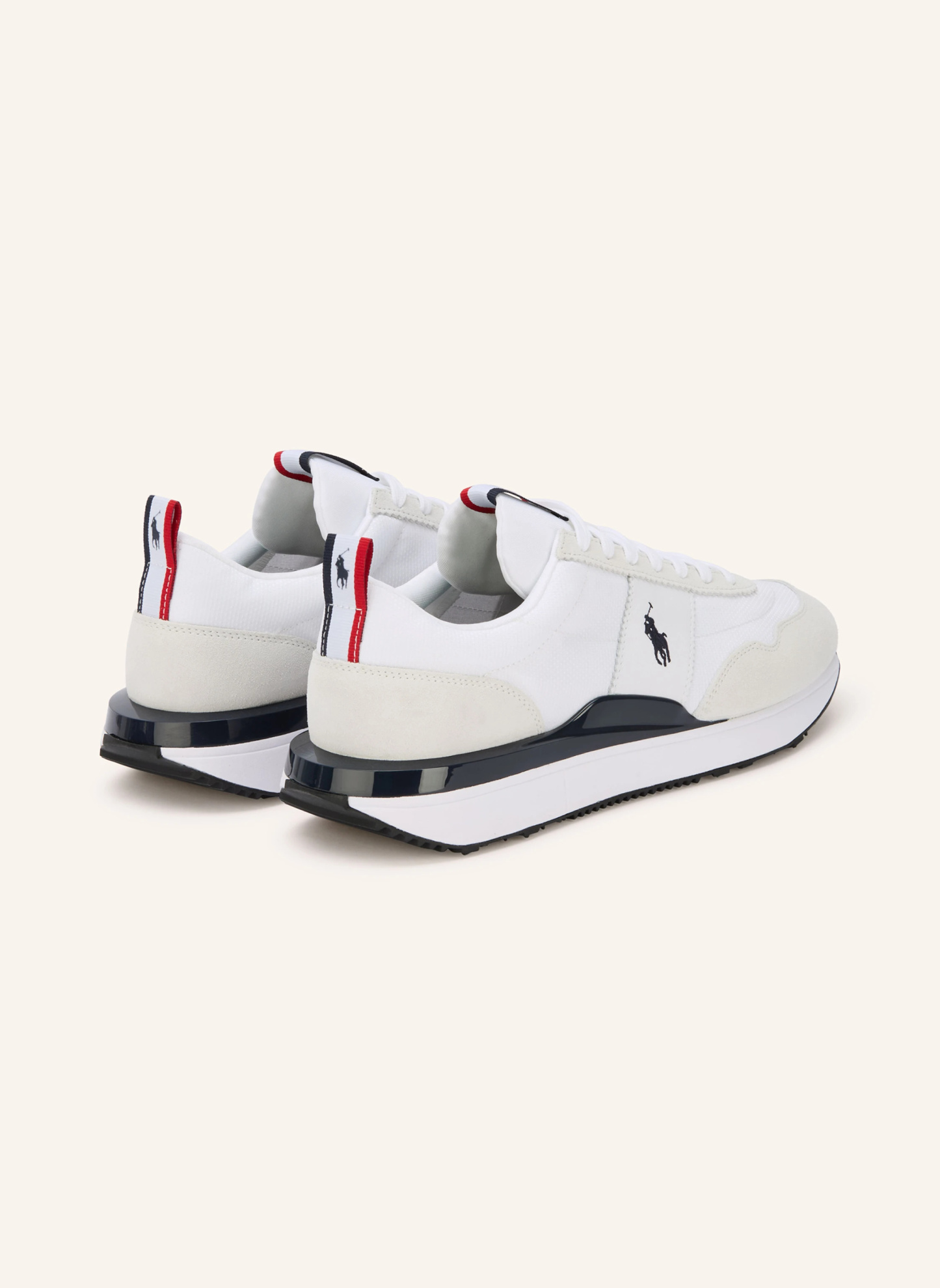 POLO RALPH LAUREN Sneaker TRAIN 89 – WEISS / ROT / DUNKELBLAU
