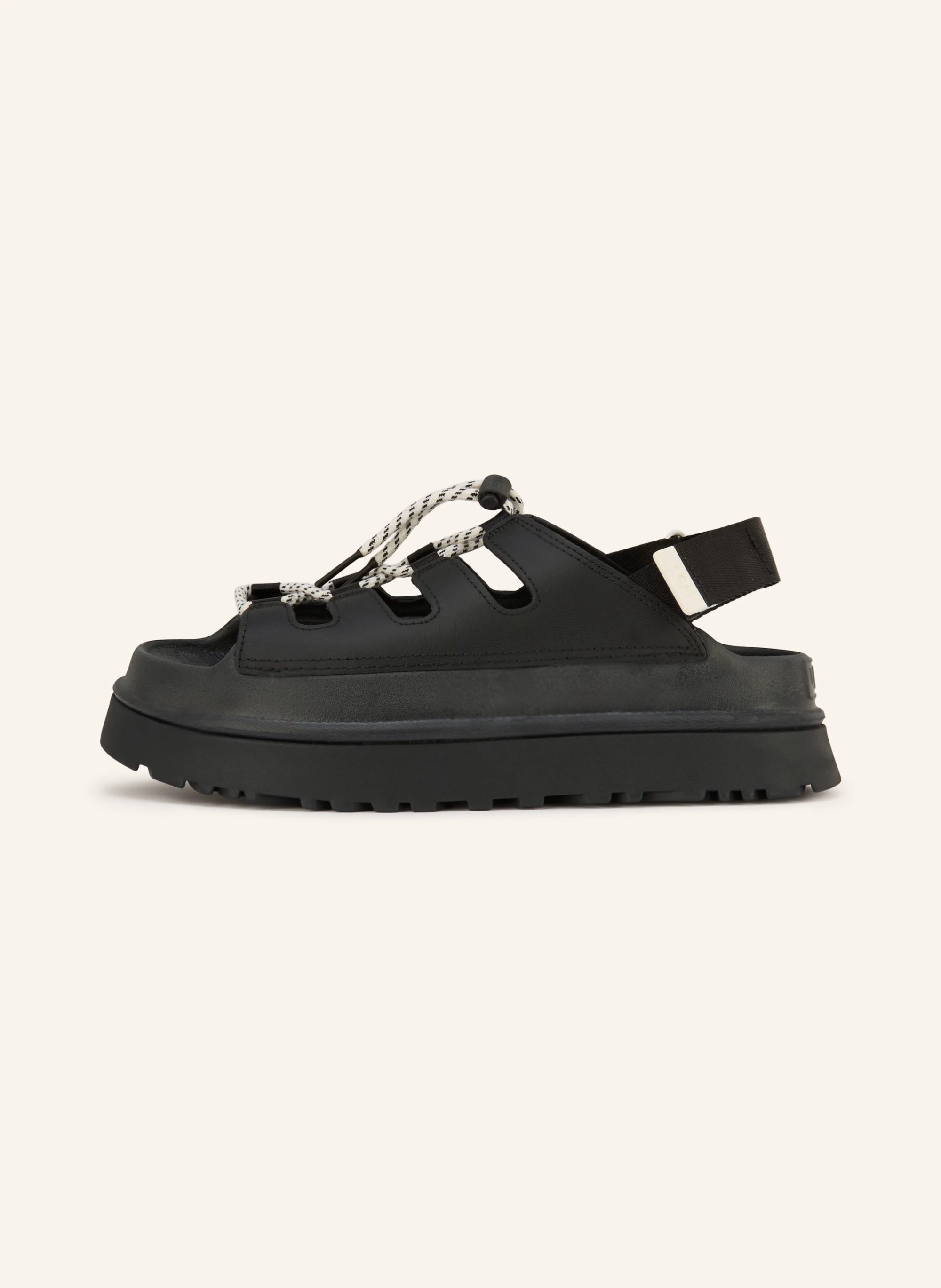 UGG Plateau-Sandalen GOLDENGLOW TOGGLE – SCHWARZ