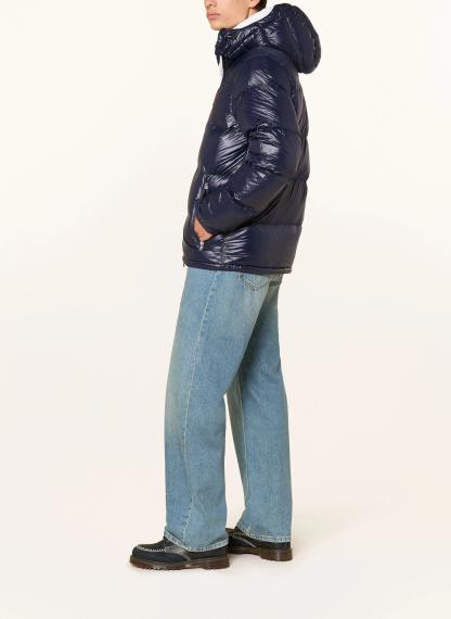 POLO RALPH LAUREN Daunenjacke GORHAM mit abnehmbarer Kapuze – DUNKELBLAU