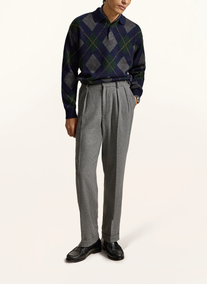 POLO RALPH LAUREN Pullover – DUNKELBLAU / GRAU / GRÜN