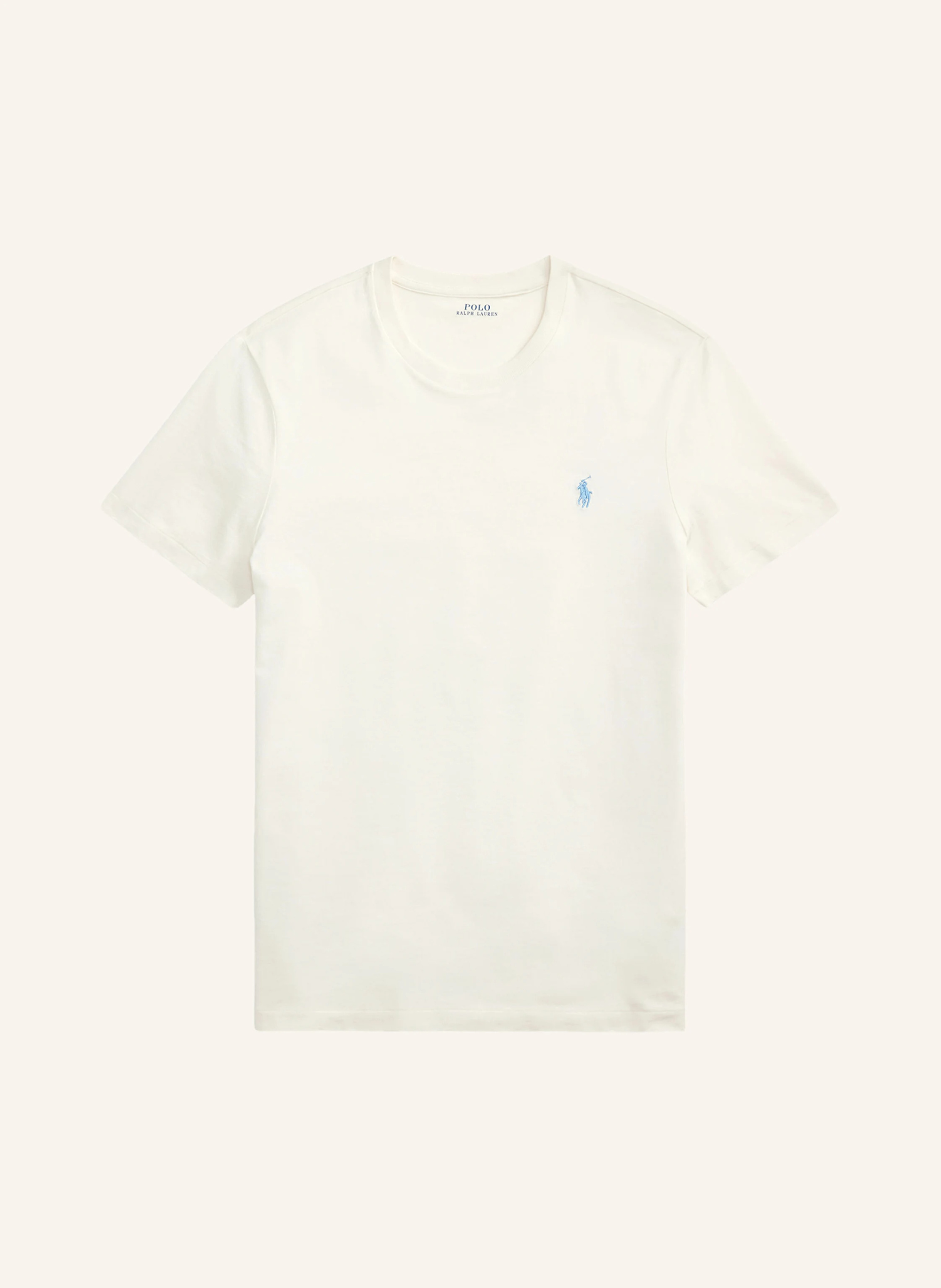POLO RALPH LAUREN T-Shirt – CREME / HELLBLAU