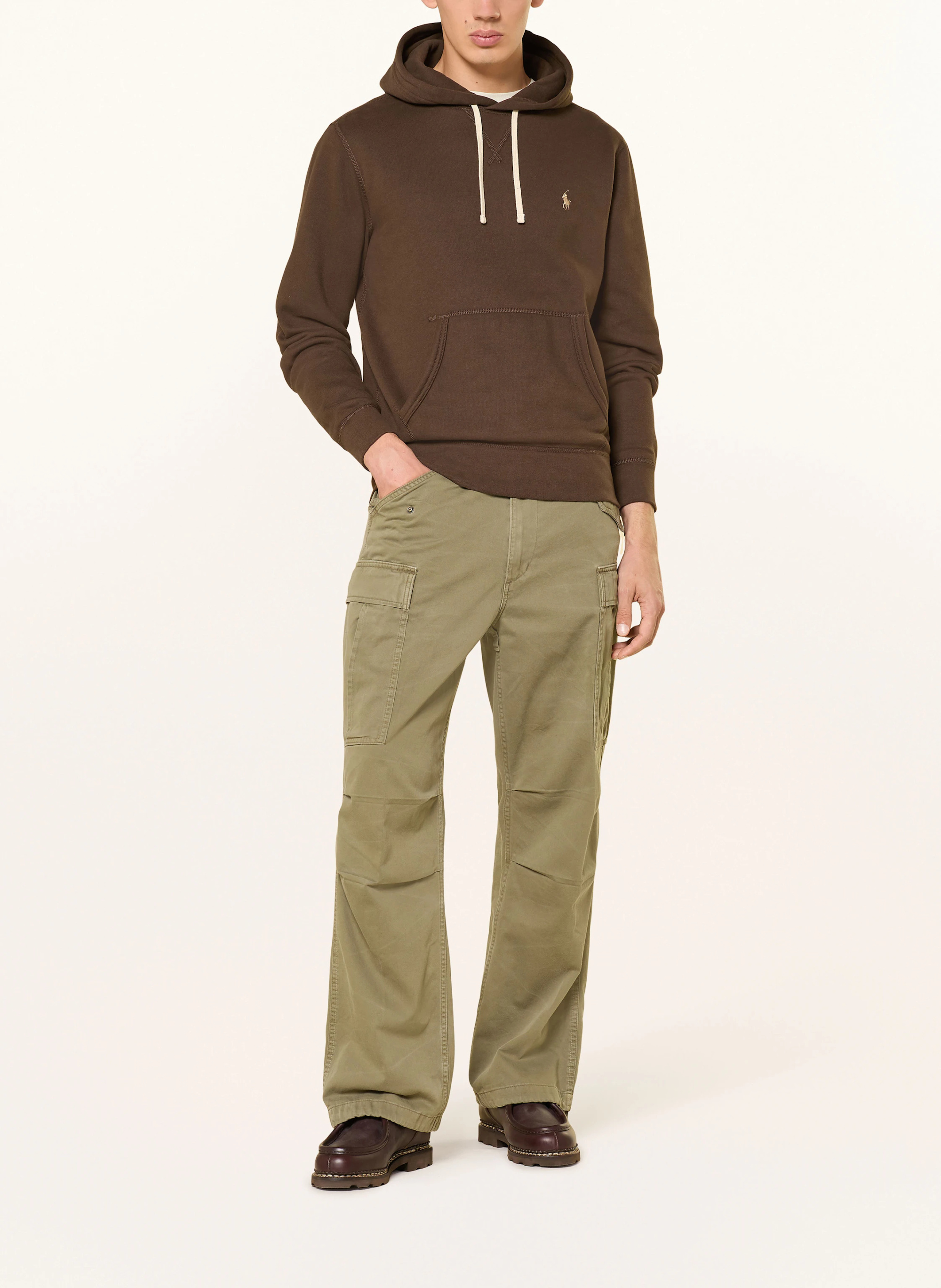 POLO RALPH LAUREN Hoodie – DUNKELBRAUN