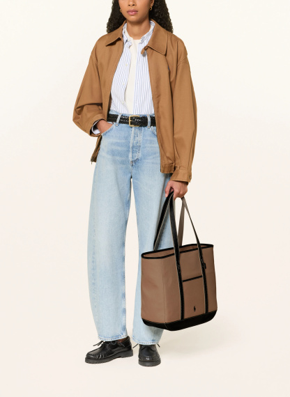 POLO RALPH LAUREN Shopper – CAMEL / SILBER / SCHWARZ