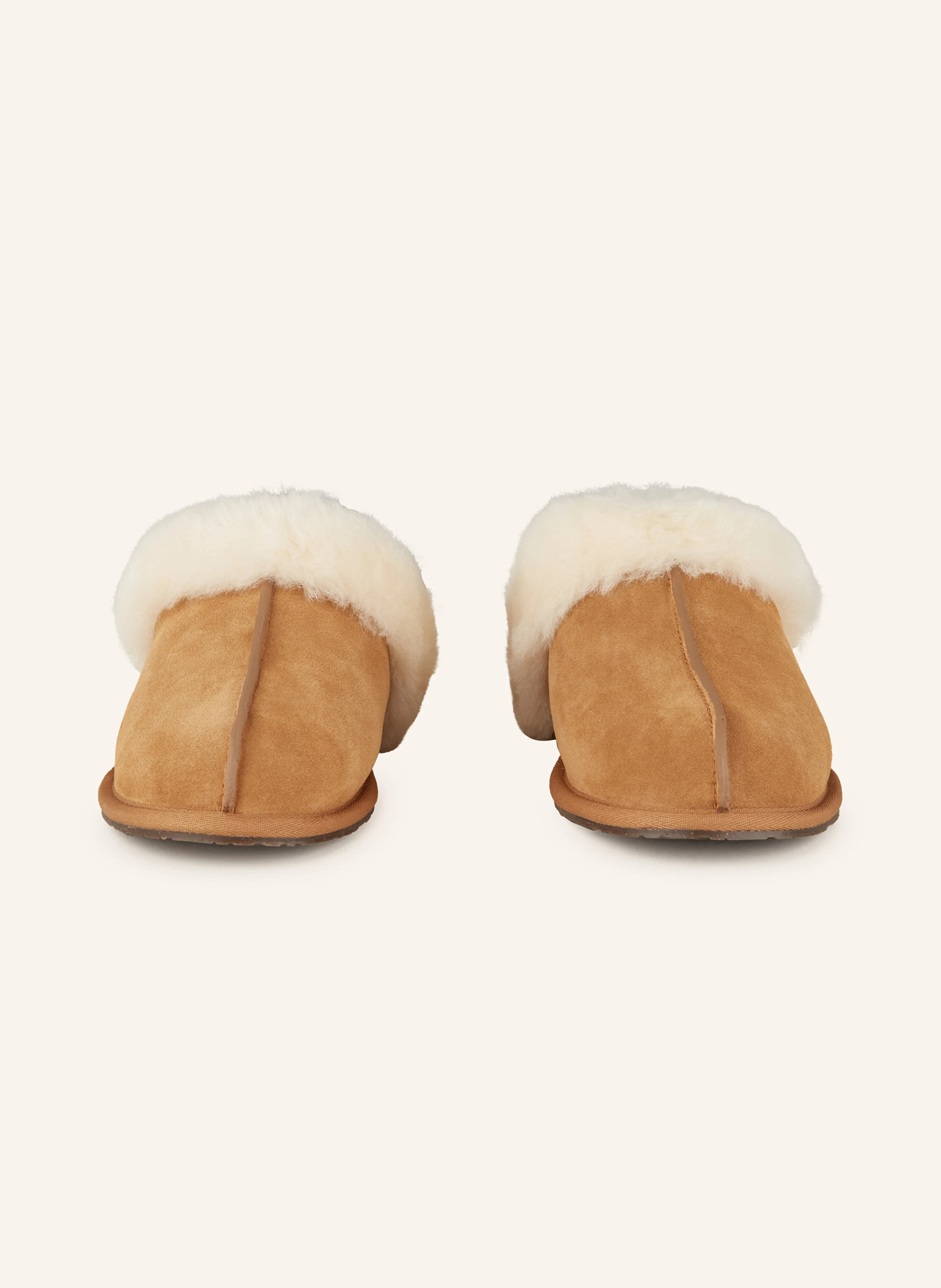 UGG Hausschuhe SCUFFETTE II – COGNAC / ECRU