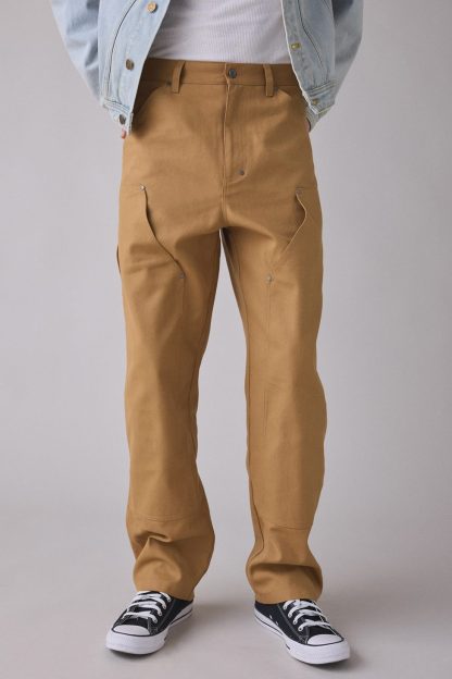 Stan Ray Double Knee Work Pants - Brown
