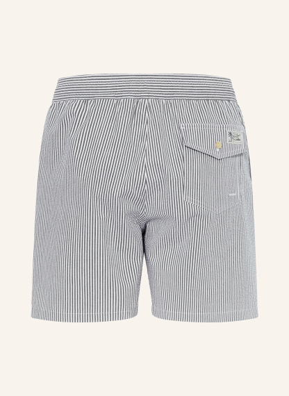 POLO RALPH LAUREN Badeshorts – KHAKI / WEISS