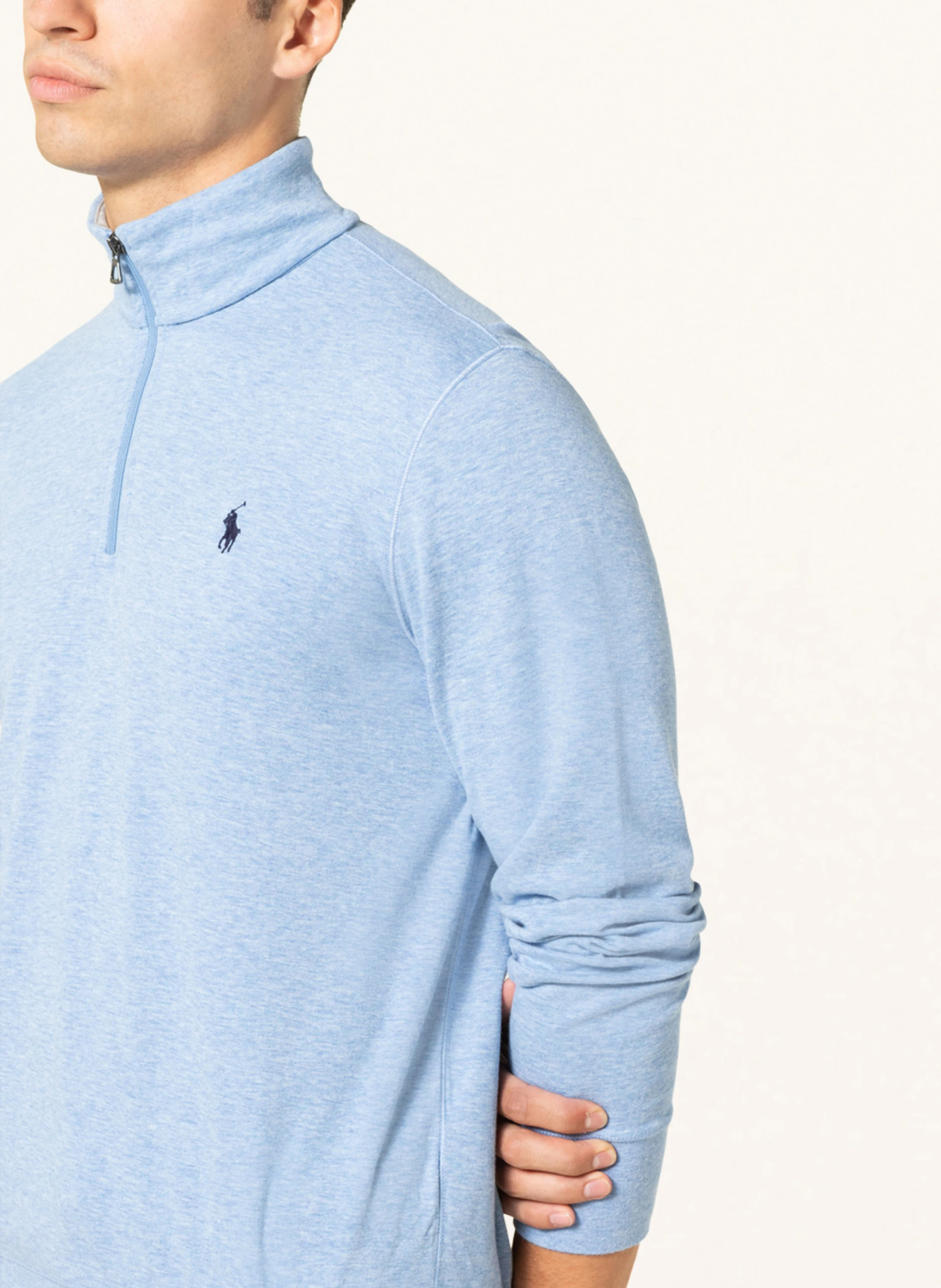 POLO RALPH LAUREN Sweat-Troyer – BLAU