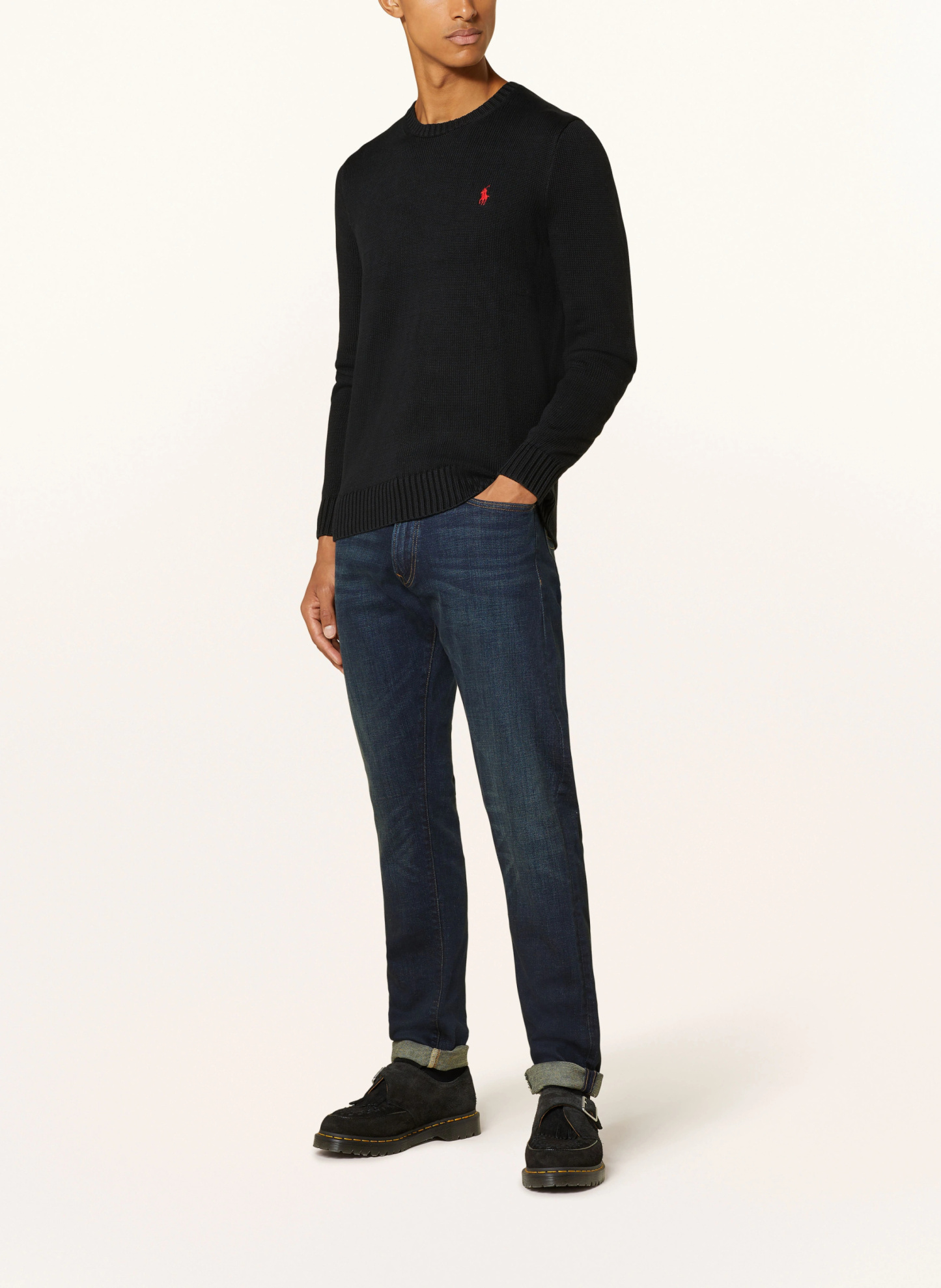 POLO RALPH LAUREN Pullover – SCHWARZ