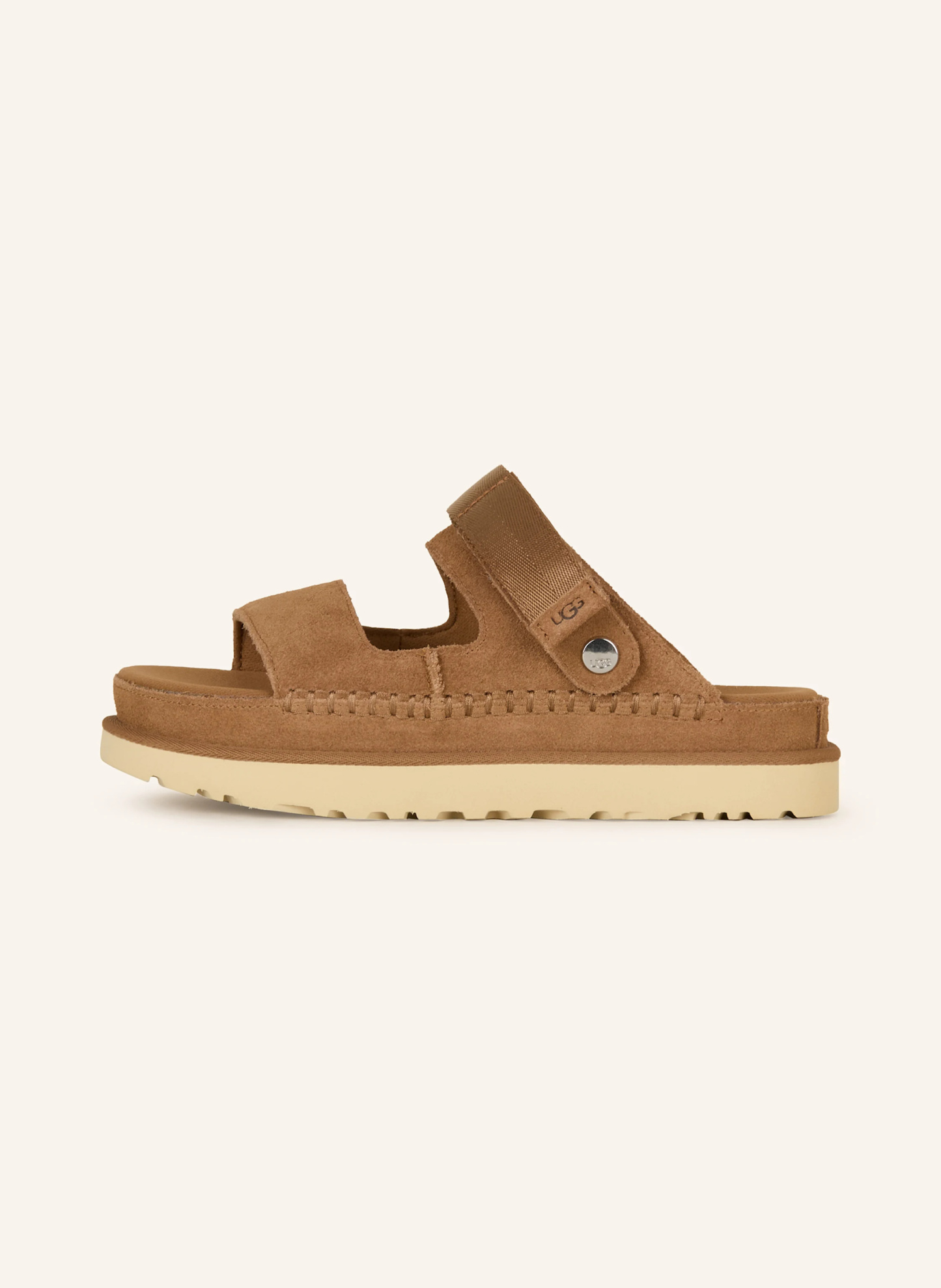 UGG Pantoletten GOLDENSTAR GLIDE – BRAUN