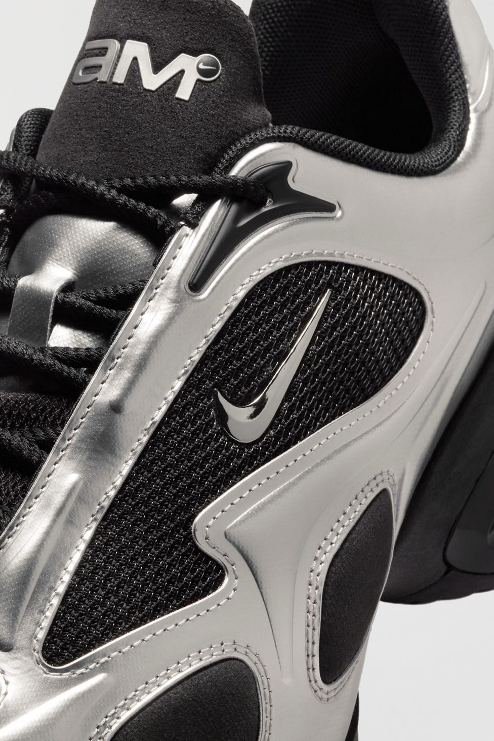 Nike Women's Air Max Muse Bold Sneakers - Black/Metallic Silver