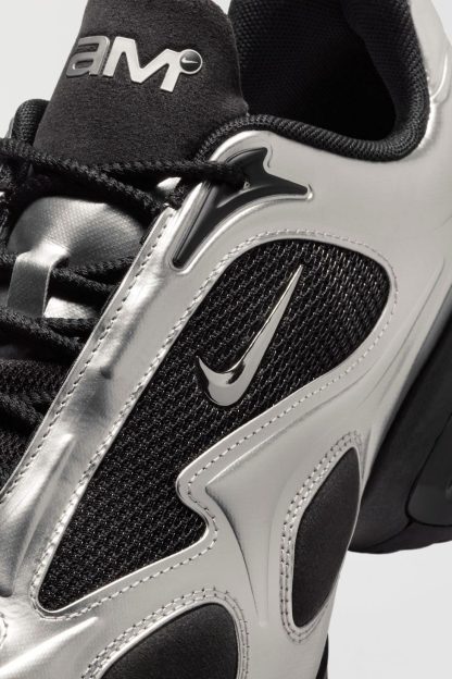 Nike Women's Air Max Muse Bold Sneakers - Black/Metallic Silver