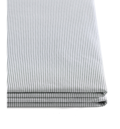 Tommy Hilfiger Printed 200-Thread Count Cotton Percale Sheet Set - Ithaca Stripe Dark Green