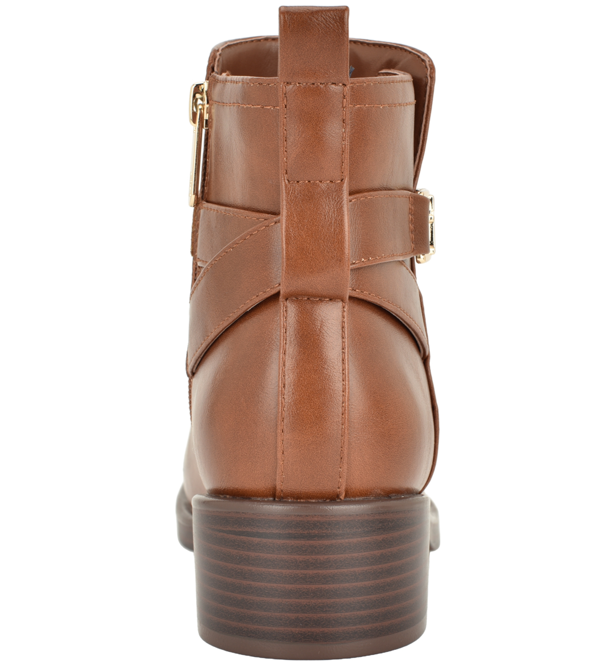 Tommy Hilfiger Women's Idala Ornamented Side Zip Booties - Medium Brown