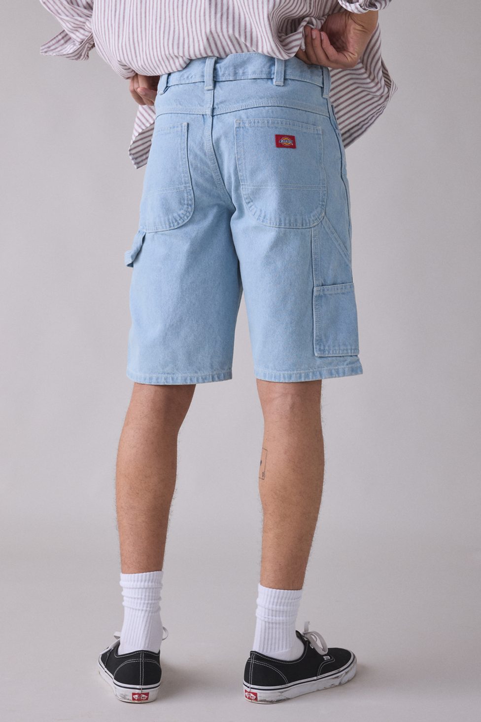 Dickies 993 11" Carpenter Jorts - Vintage Aged Blue