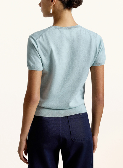 POLO RALPH LAUREN Strickshirt – TÜRKIS
