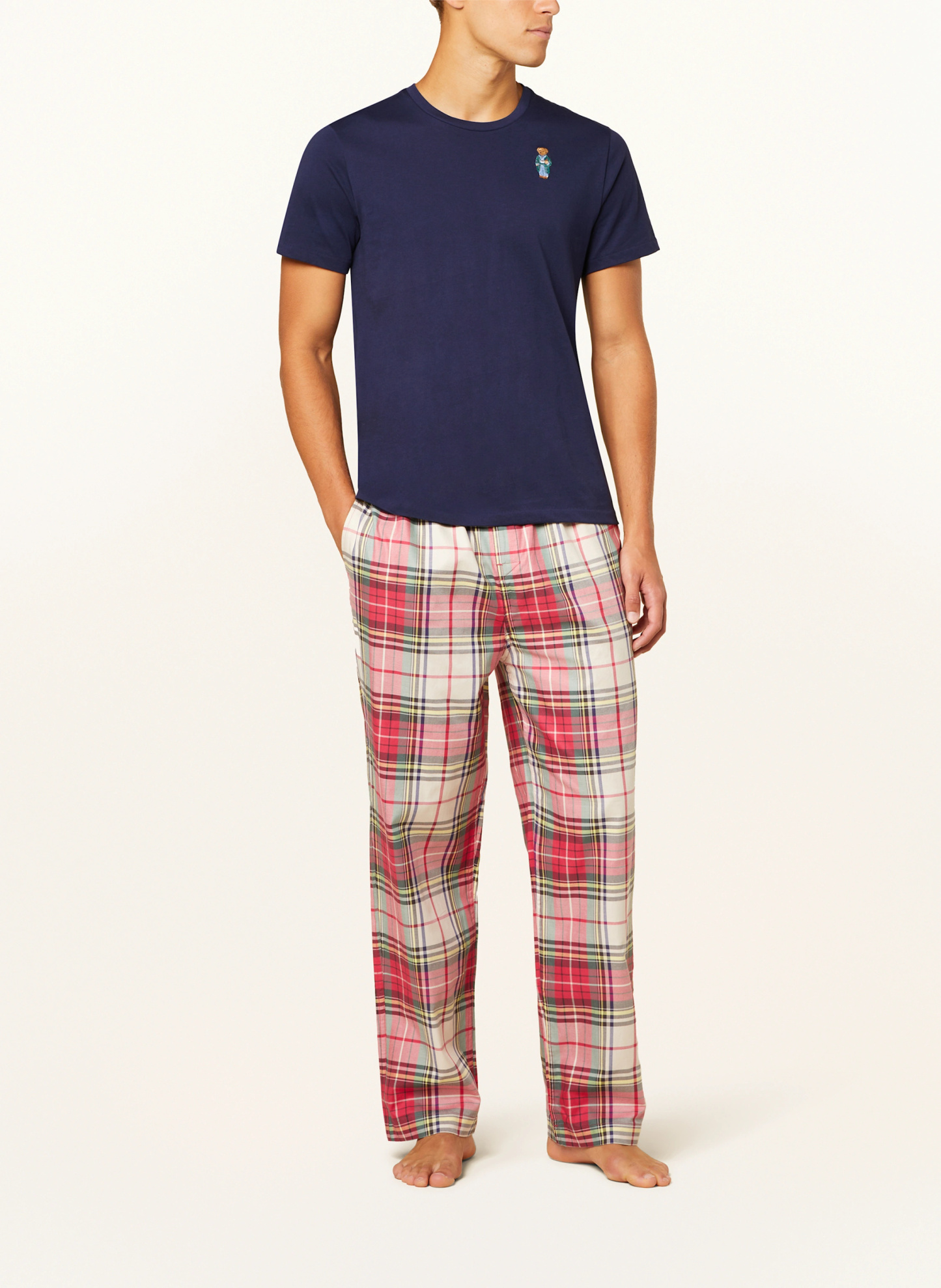 POLO RALPH LAUREN Schlafanzug – DUNKELBLAU / PINK / GRÜN