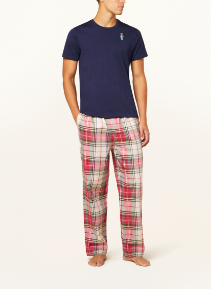 POLO RALPH LAUREN Schlafanzug – DUNKELBLAU / PINK / GRÜN