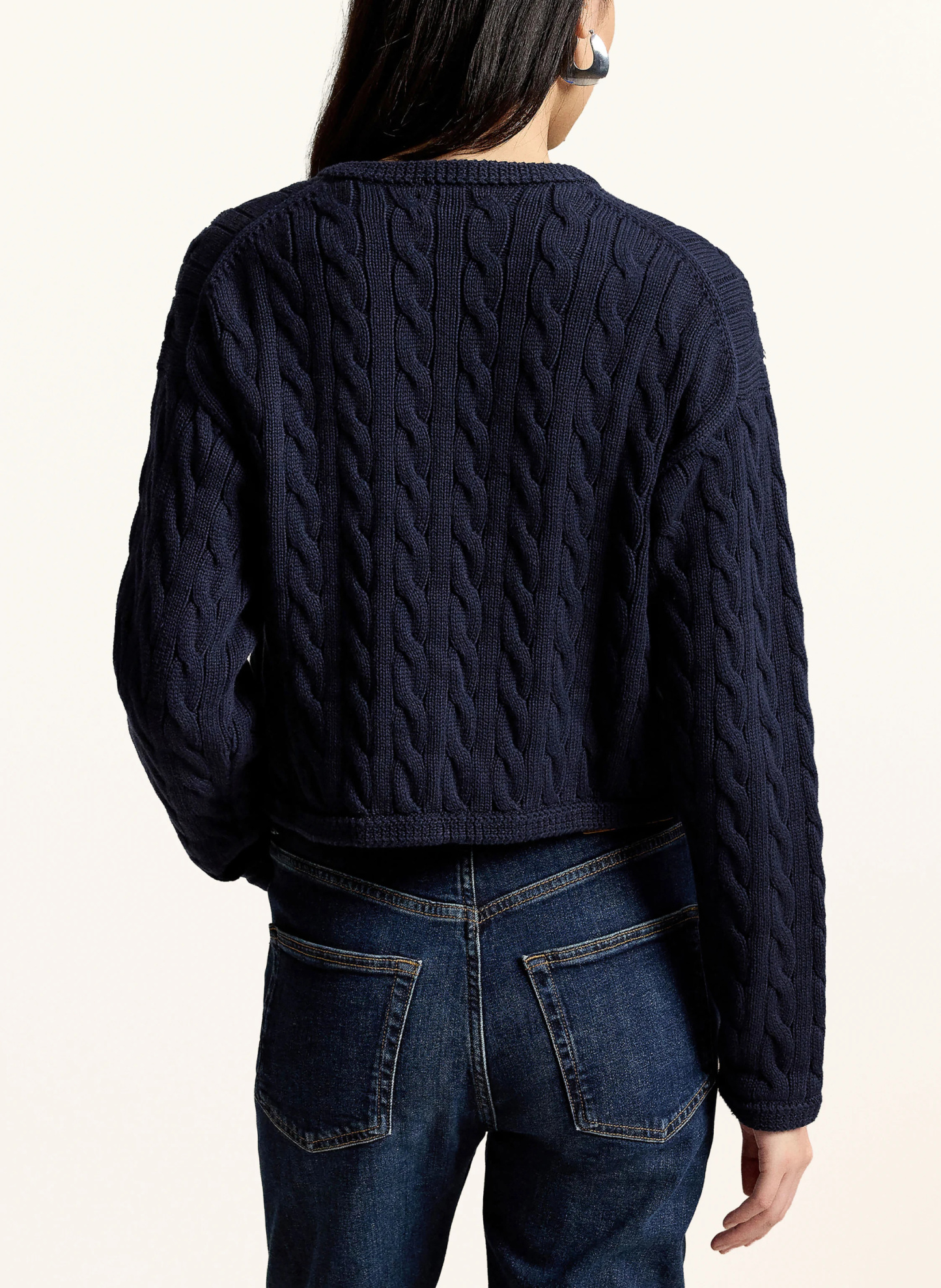POLO RALPH LAUREN Strickjacke – DUNKELBLAU