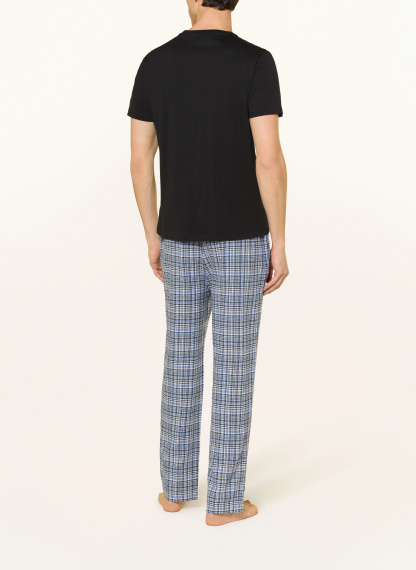 POLO RALPH LAUREN Lounge-Shirt – SCHWARZ / WEISS