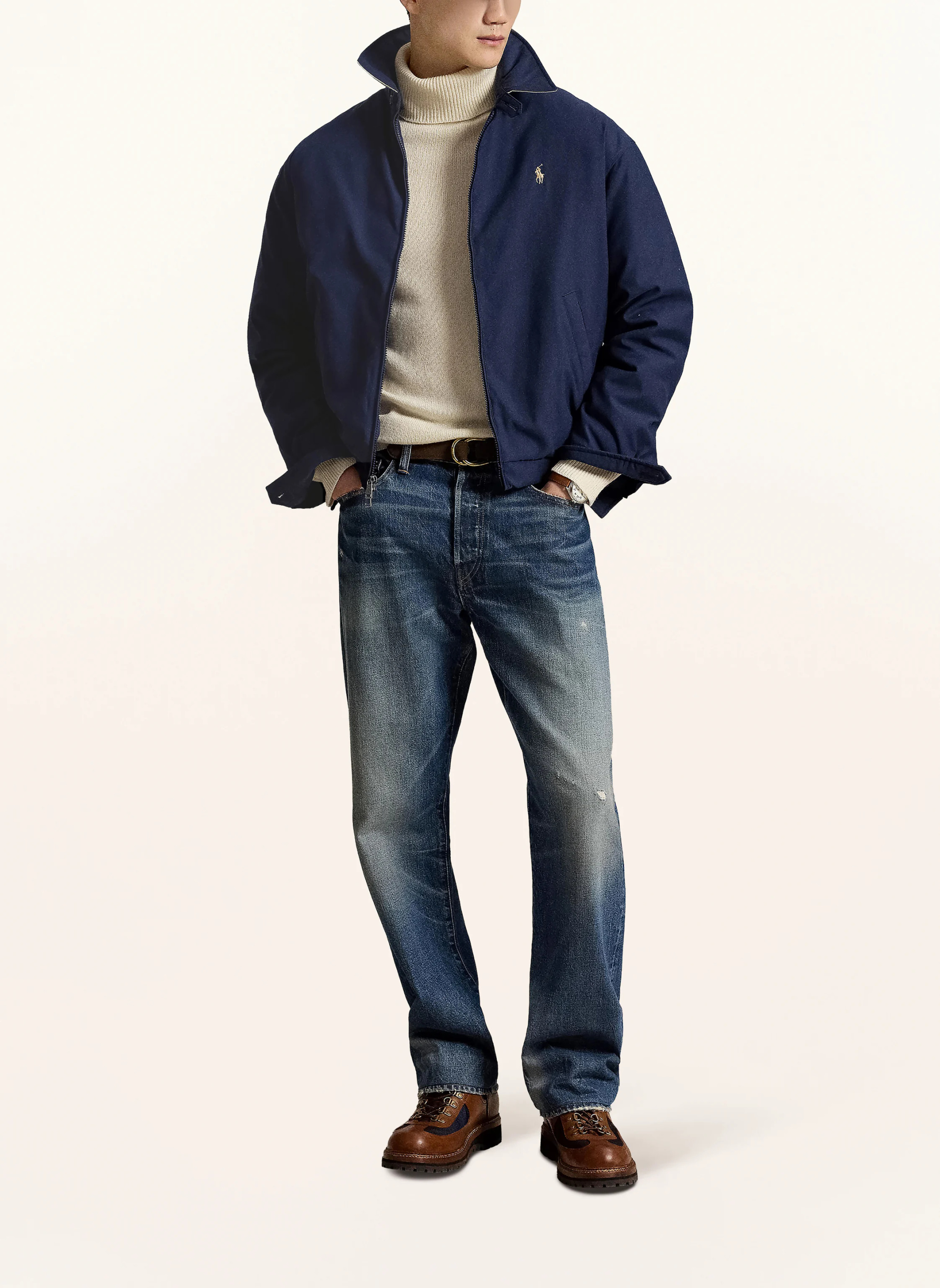 POLO RALPH LAUREN Lightweight-Daunenjacke – DUNKELBLAU
