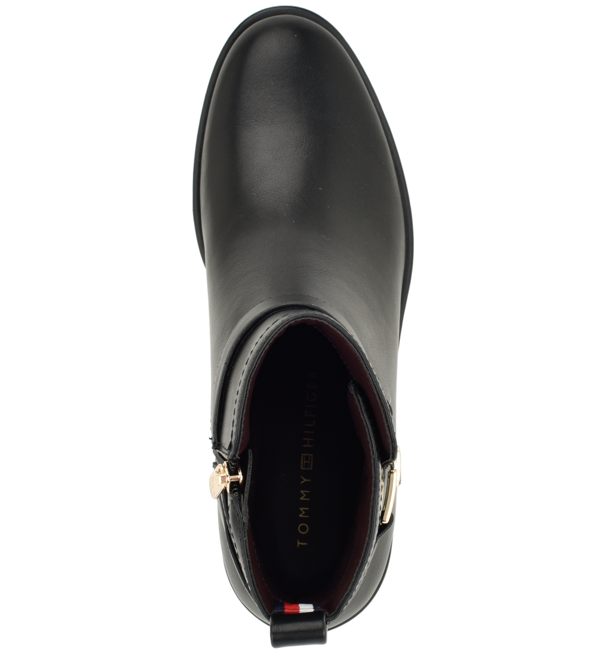 Tommy Hilfiger Women's Idala Ornamented Side Zip Booties - Black