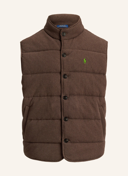 POLO RALPH LAUREN Steppweste – BRAUN / DUNKELBRAUN