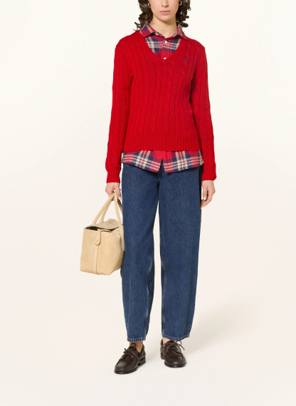 POLO RALPH LAUREN Pullover – ROT