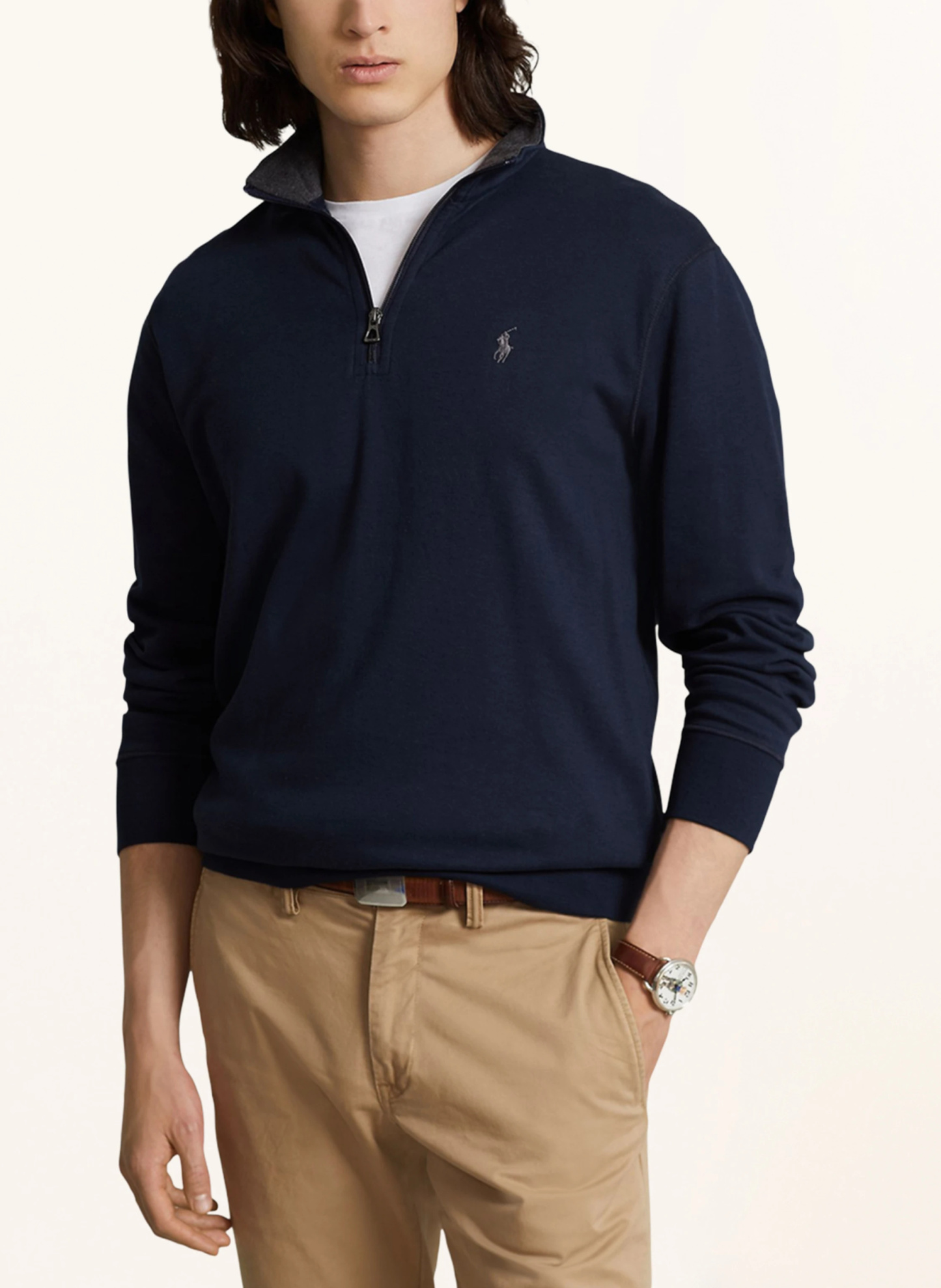 POLO RALPH LAUREN Sweat-Troyer – DUNKELBLAU