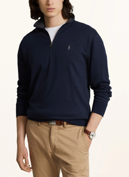 POLO RALPH LAUREN Sweat-Troyer – DUNKELBLAU