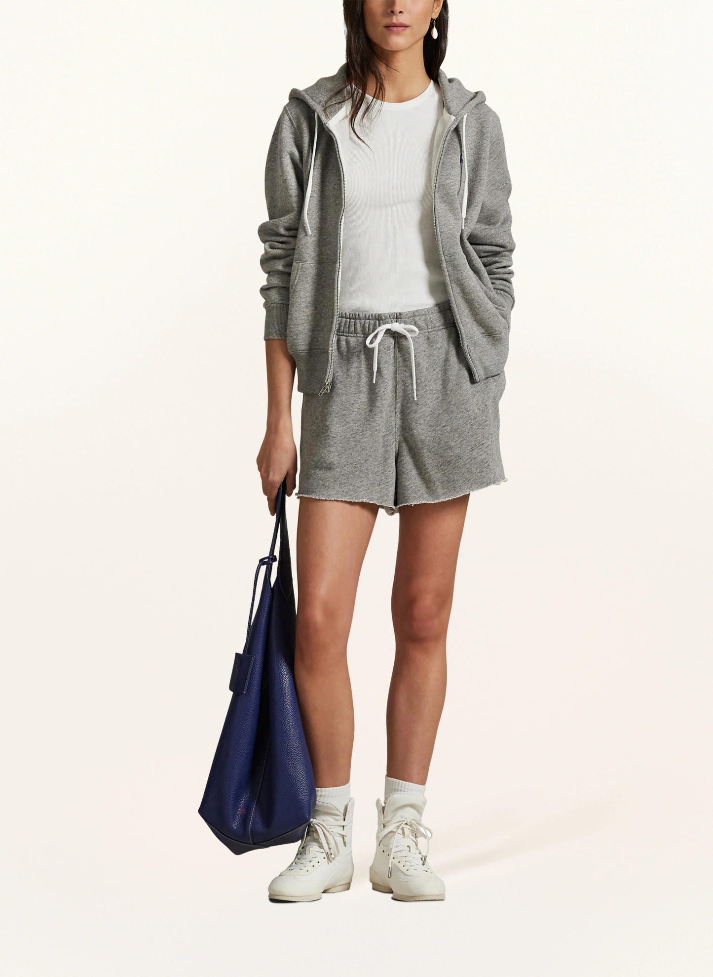 POLO RALPH LAUREN Sweatjacke – GRAU