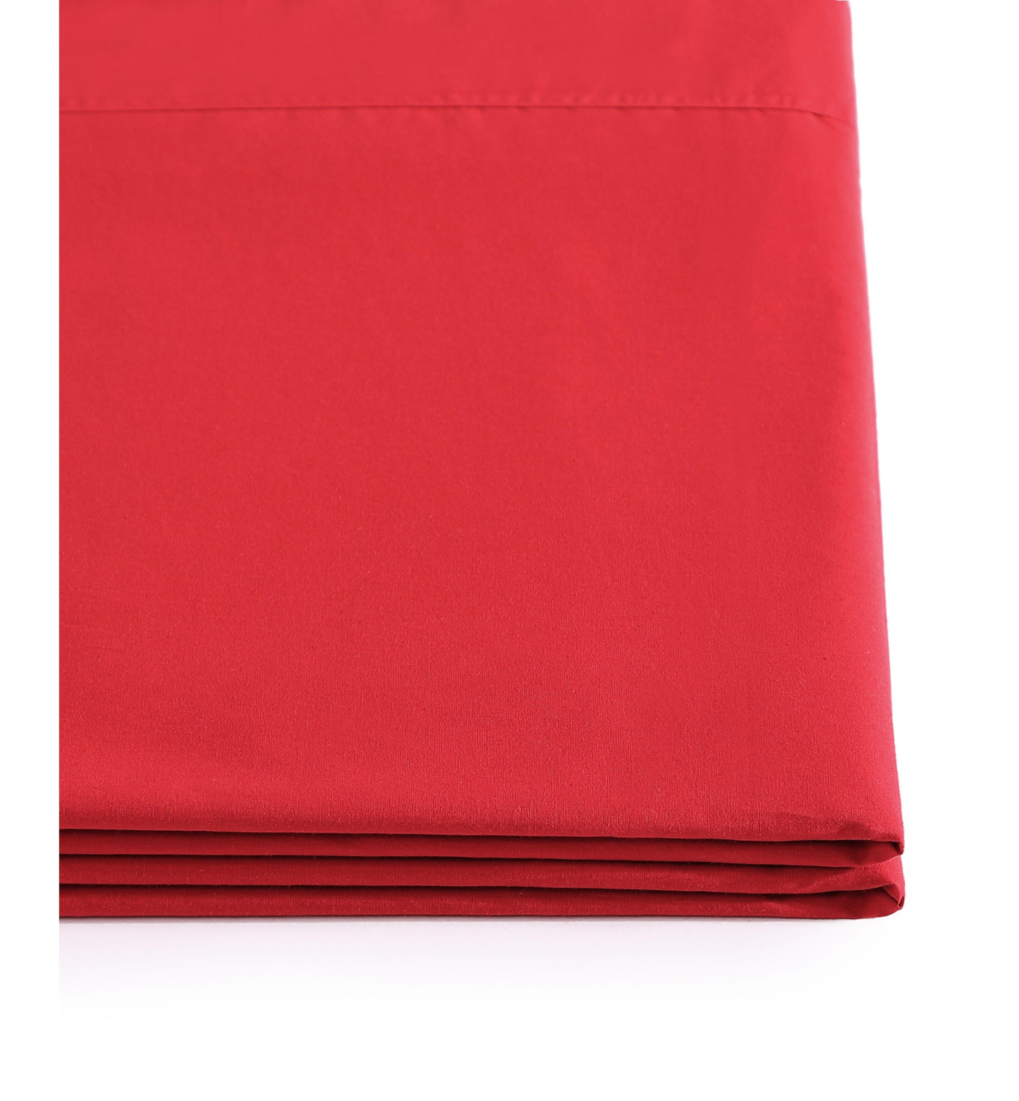 Tommy Hilfiger Solid 200-Thread Count Cotton Percale Sheet Set - Red