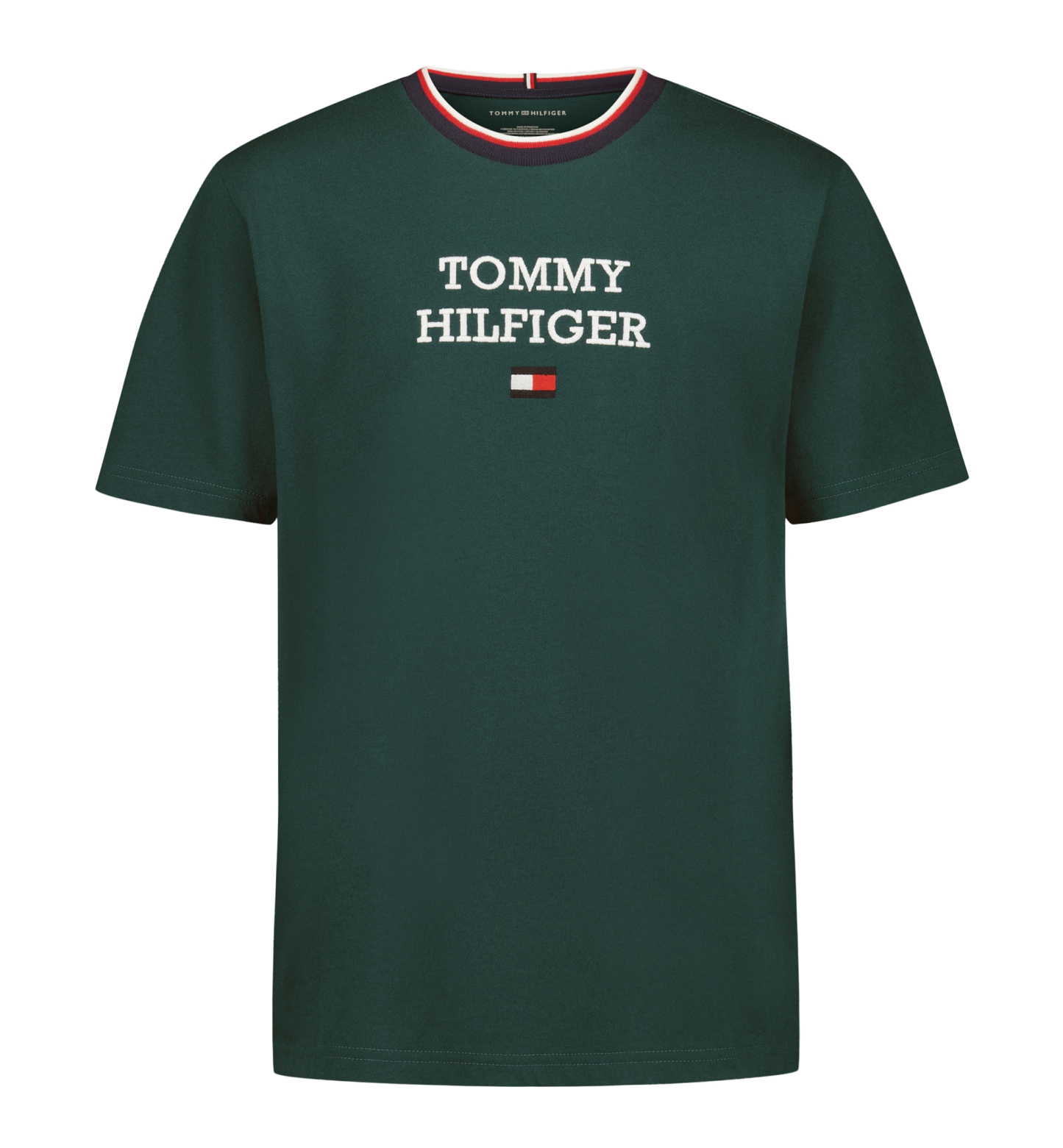 Tommy Hilfiger Boys' 8-20 Classic Lockup Short-Sleeve T-Shirts - June Bug