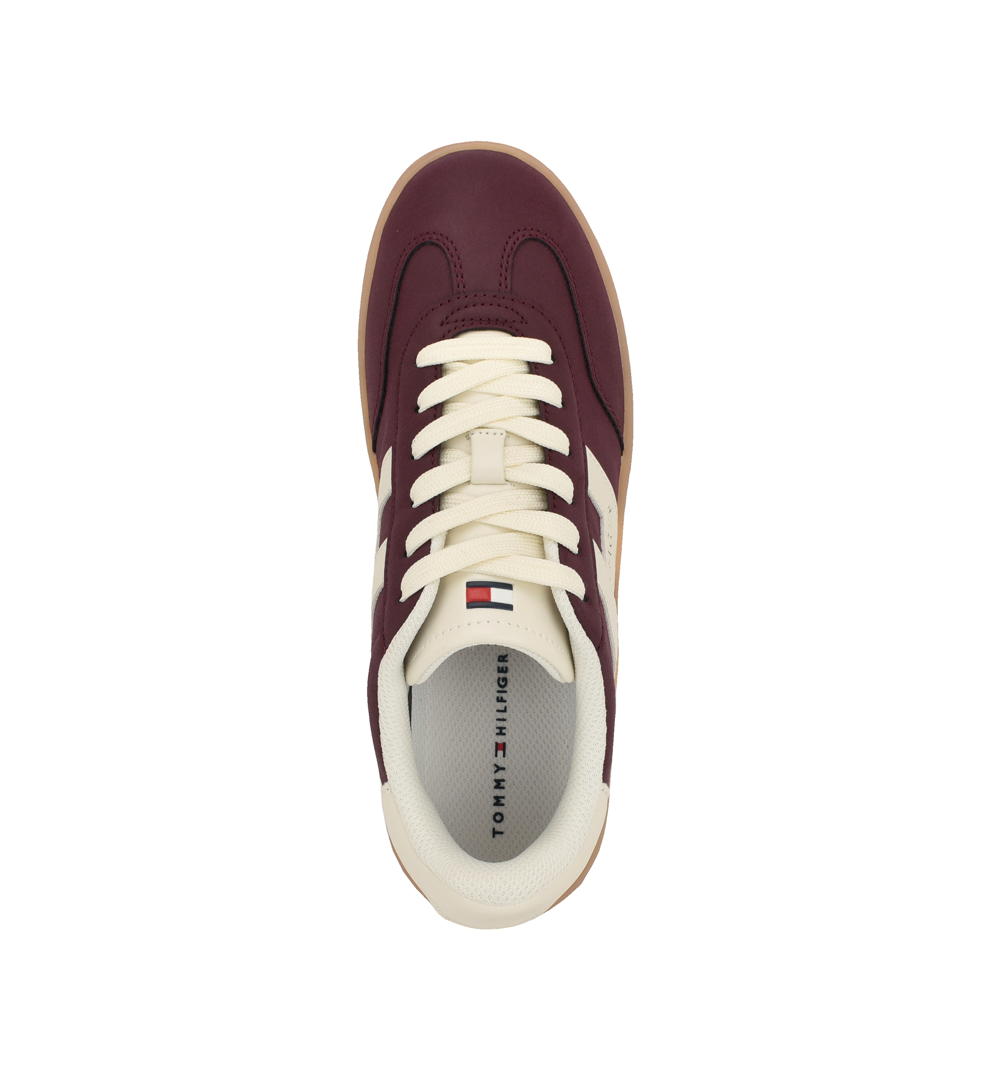 Tommy Hilfiger Women's Maisie Low Profile Lace-Up Sneakers - Rasberry