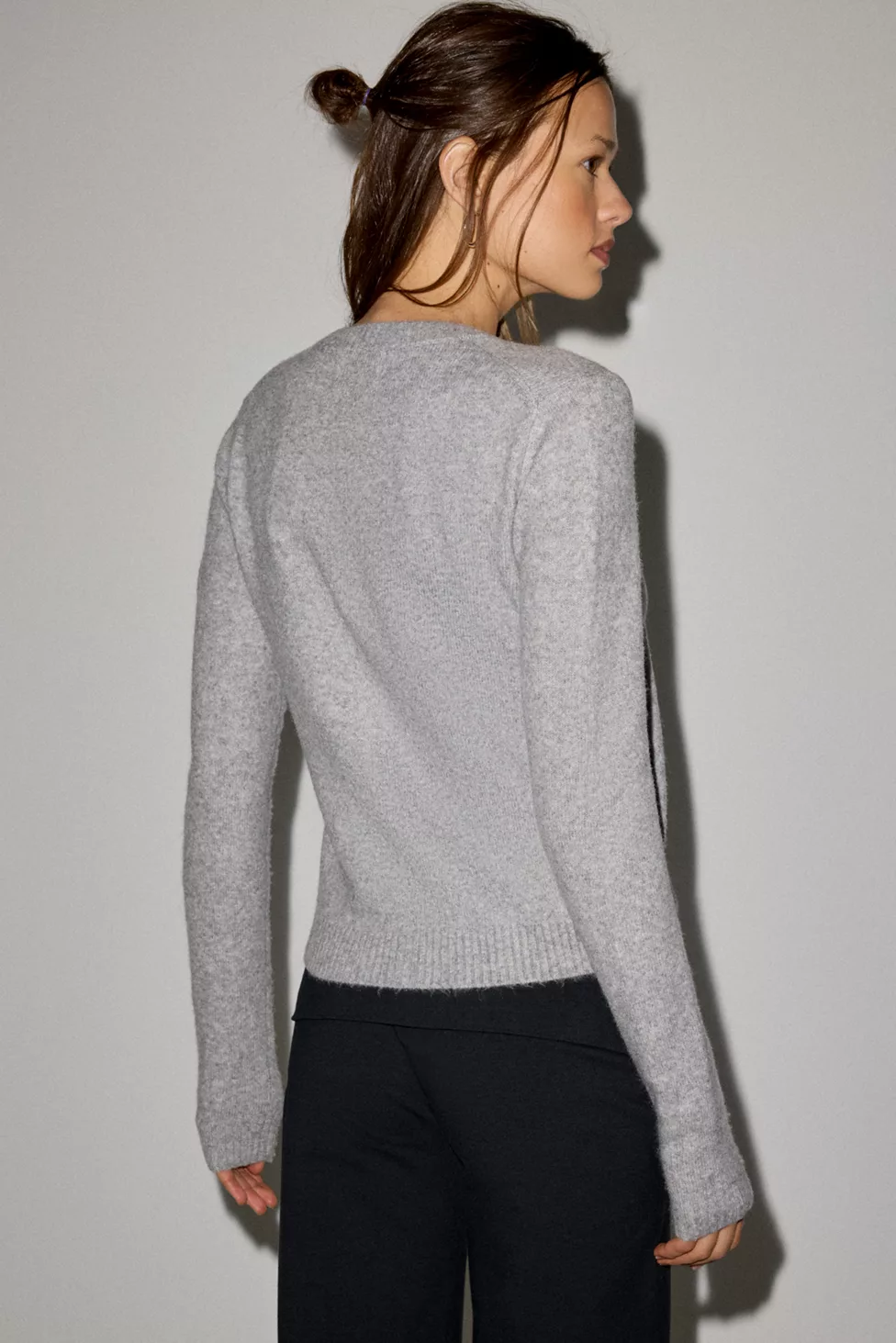 BDG So Soft Cardigan - Grey