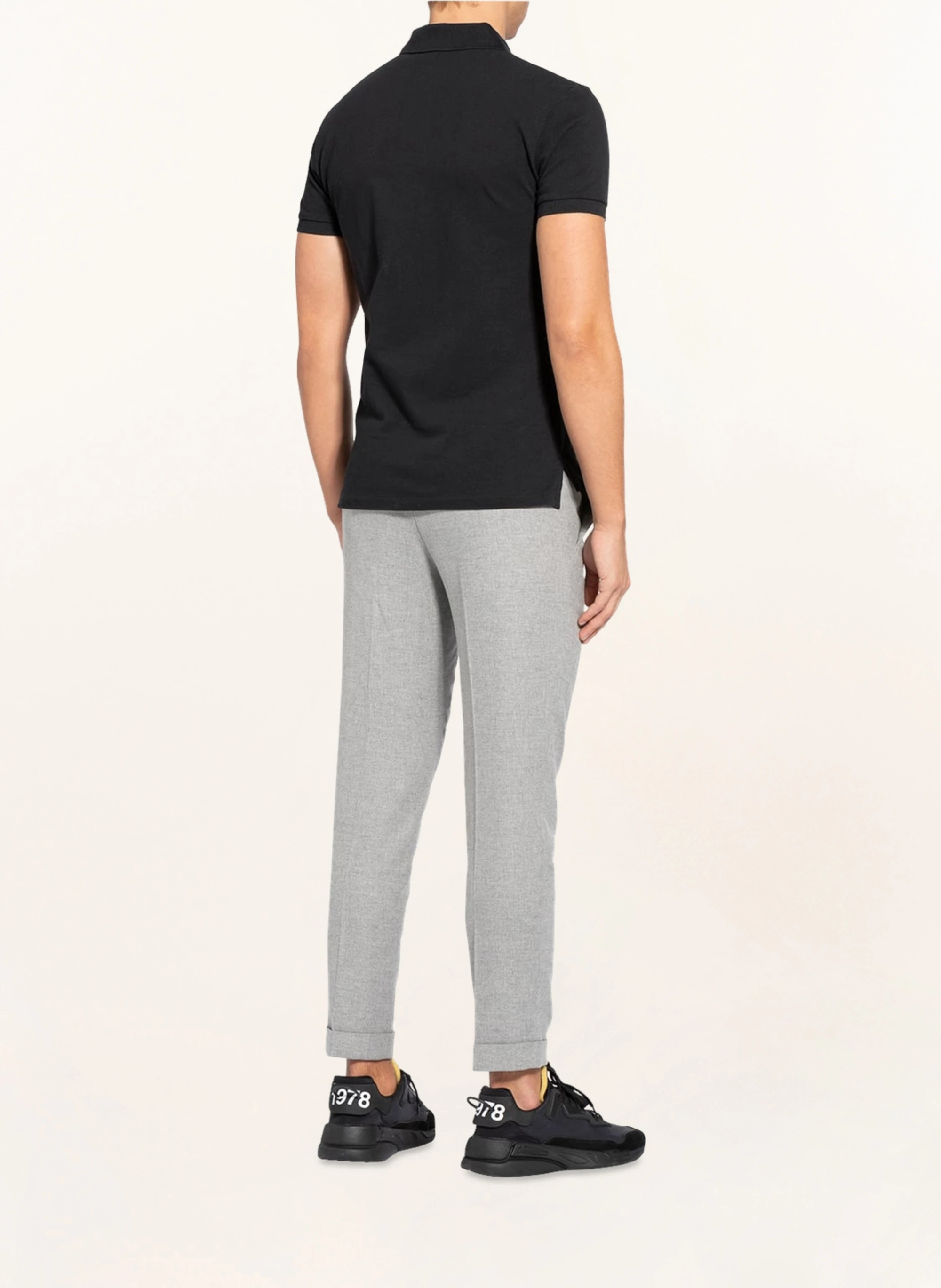 POLO RALPH LAUREN Piqué-Poloshirt Slim Fit – SCHWARZ